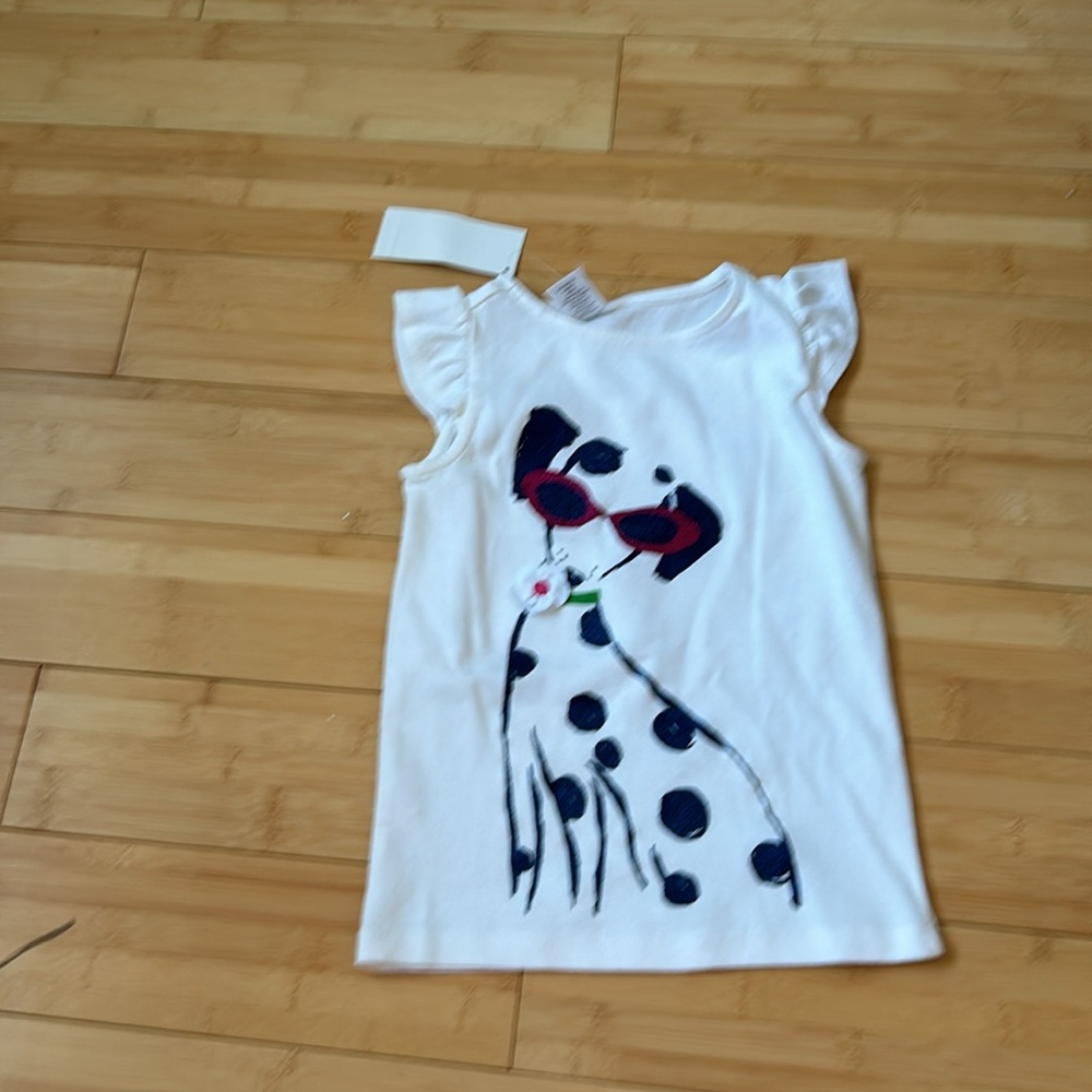 Gymboree size 4 dog picture and legging set